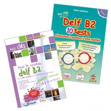 Préparation au Delf B2 Pack (Delf B2 éd. 2018  & 10 Tests Delf B2 nouveaux formats- éd.2021)